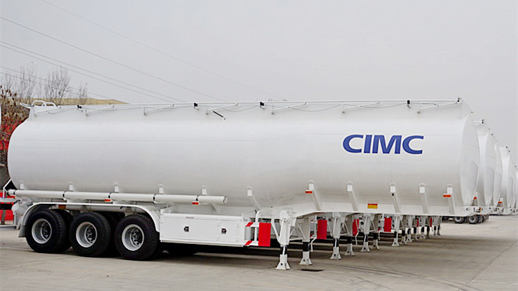 CIMC 50000 Liter Diesel Tanker Trailer for Sale in Mauritius