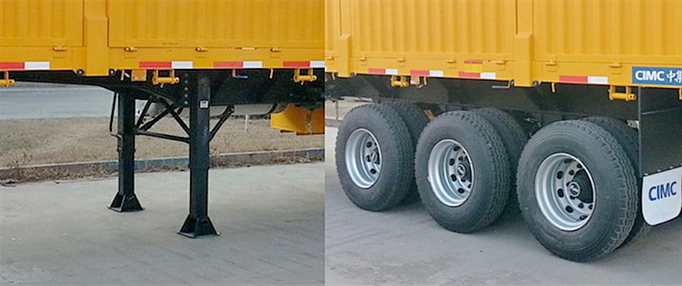 CIMC 3 Axle Sidewall Trailer for Sale in Gabon