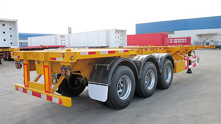 Tri Axle 40ft CIMC Chassis for Sale in Kenya
