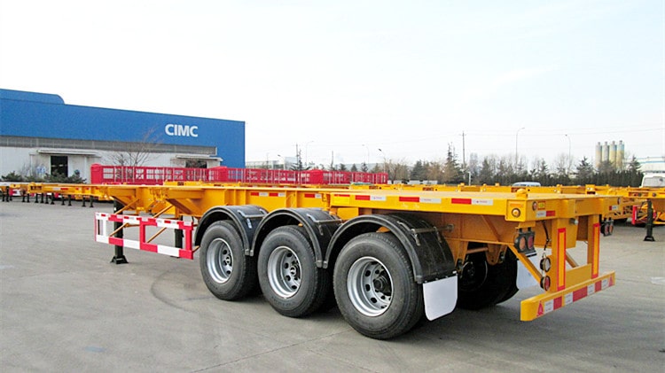 Tri Axle 40ft CIMC Chassis for Sale in Kenya
