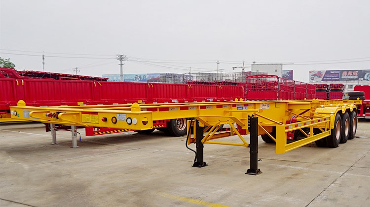 Tri Axle 40ft CIMC Chassis for Sale in Kenya