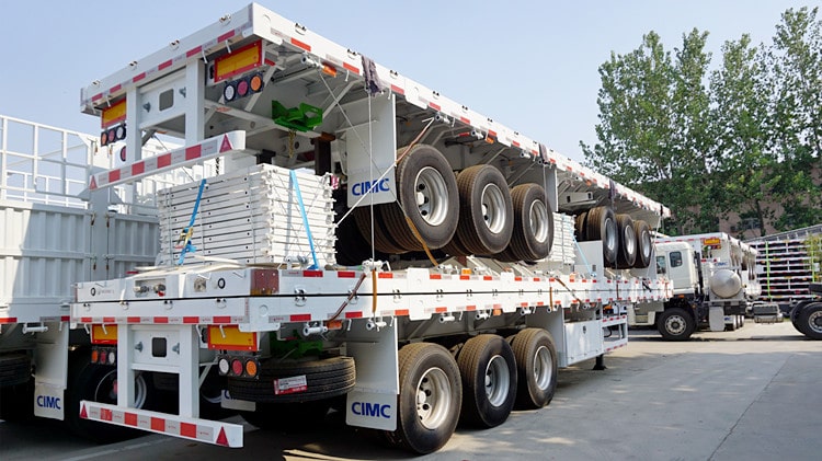 CIMC 3 Axle Fence Drop Side Trailer for Sale in Jamaica