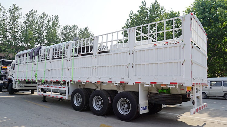 CIMC 3 Axle Fence Drop Side Trailer for Sale in Jamaica