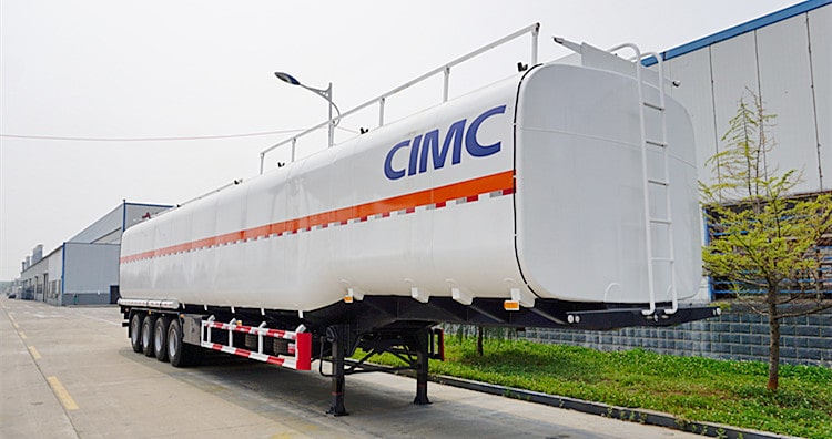 CIMC 45000 Liters Gasoline Tank Trailer for Sale in Senegal