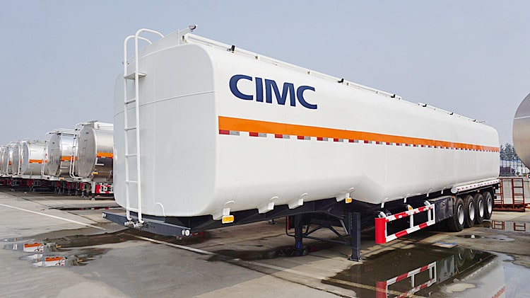 CIMC 45000 Liters Gasoline Tank Trailer for Sale in Senegal
