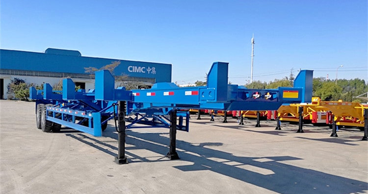 CIMC 40ft Terminal Port Trailer for Sale in Ghana