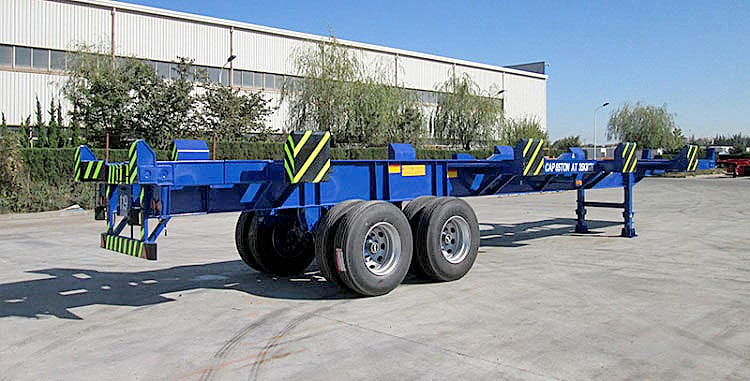 CIMC 40ft Terminal Port Trailer for Sale in Ghana