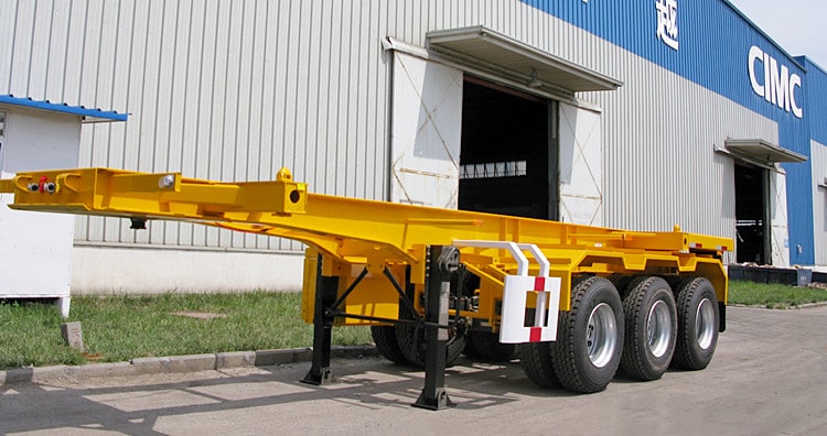 CIMC 20ft 3 Axle Multi Function Skeletal Trailer for Sale in Jamaica