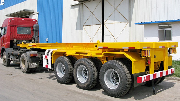 20ft Multi Function Skeletal Trailer
