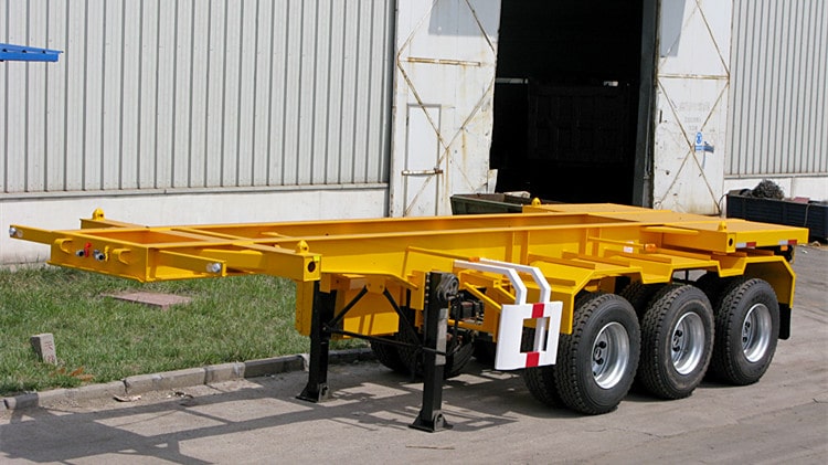 CIMC 20ft 3 Axle Multi Function Skeletal Trailer for Sale in Jamaica