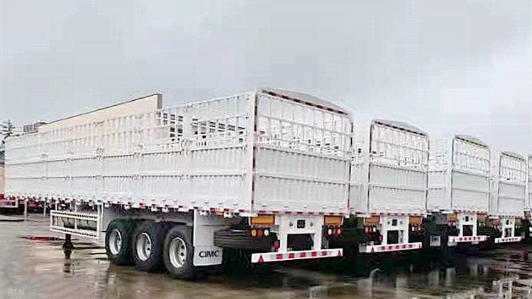 CIMC Tri Axle Bulk Cargo Semi Trailer for Sale in Sudan
