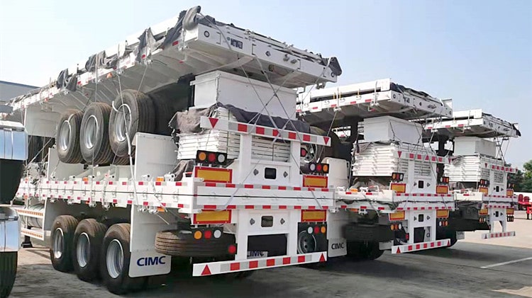 CIMC Tri Axle Bulk Cargo Semi Trailer for Sale in Sudan