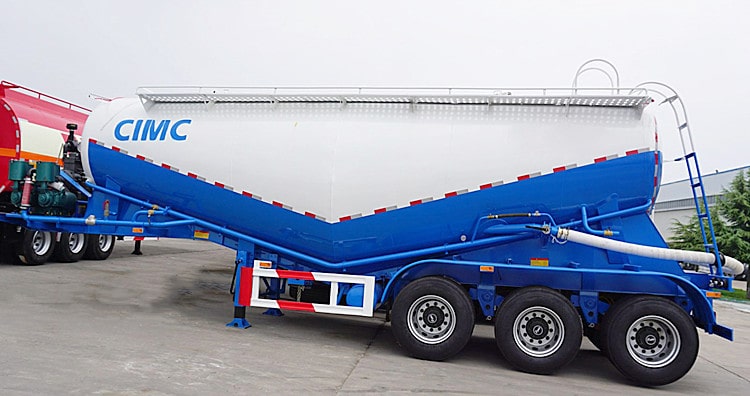 CIMC 50cbm Dry Bulk Tanker Trailer for Sale in Mozambique