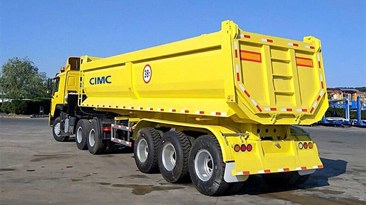 CIMC 38ton Semi Tipper Trailer for Sale in Malawi
