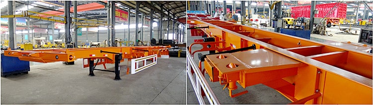 CIMC 40ft Container Skeletal Trailer for Sale in Gabon