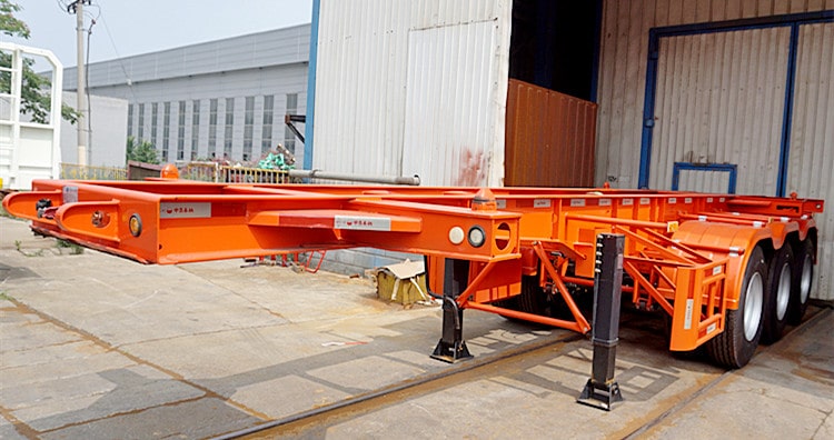 CIMC 40ft Container Skeletal Trailer for Sale in Gabon