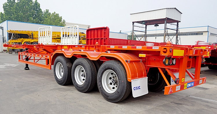 CIMC 40ft Container Skeletal Trailer for Sale in Gabon