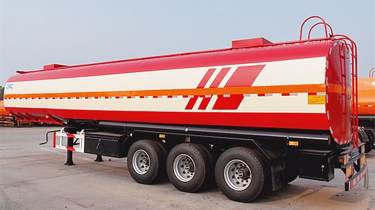 CIMC 40000L Diesel Fuel Tank Semi Trailer for Sale in Namibia