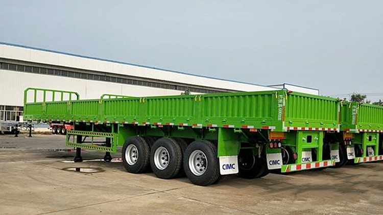 CIMC 60T Side Board Trailer for Sale in Sudan