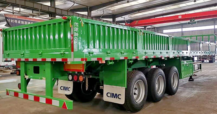 CIMC 60T Side Board Trailer for Sale in Sudan