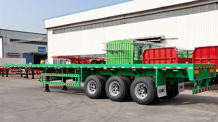 CIMC 40 Foot Common Flatbed Trailer for Sale in Tanzania