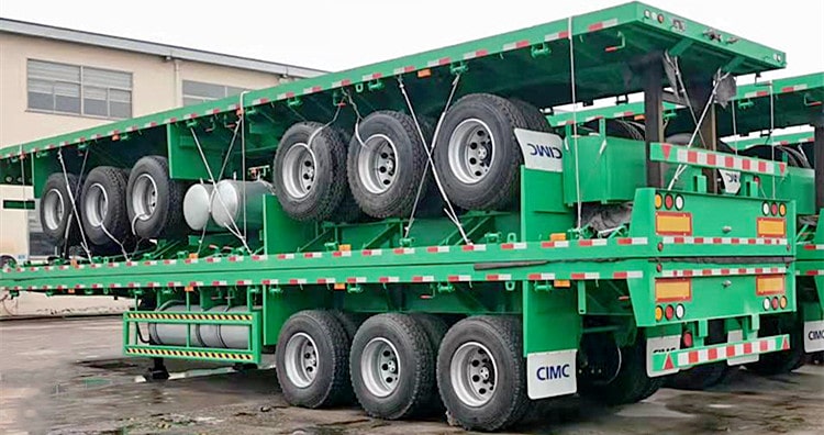 CIMC 40 Foot Common Flatbed Trailer for Sale in Tanzania