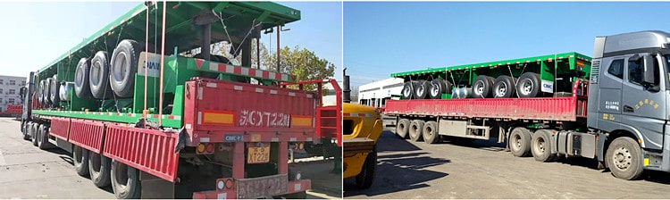 CIMC 40 Foot Common Flatbed Trailer for Sale in Tanzania