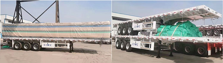 CIMC 60 Ton Cargo Fence Semi Trailer for Sale in Mauritania