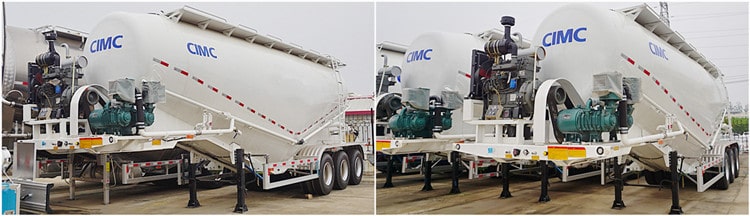 CIMC 35 Ton Cement Silo Trailer for Sale in Qatar