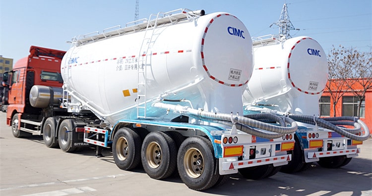 CIMC 35 Ton Cement Silo Trailer for Sale in Qatar