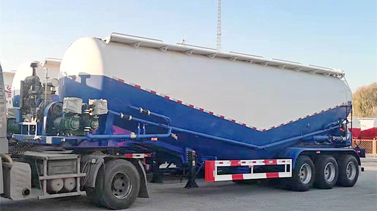 CIMC 50cbm Cement Bulker Truck Trailer for Sale in Sudan