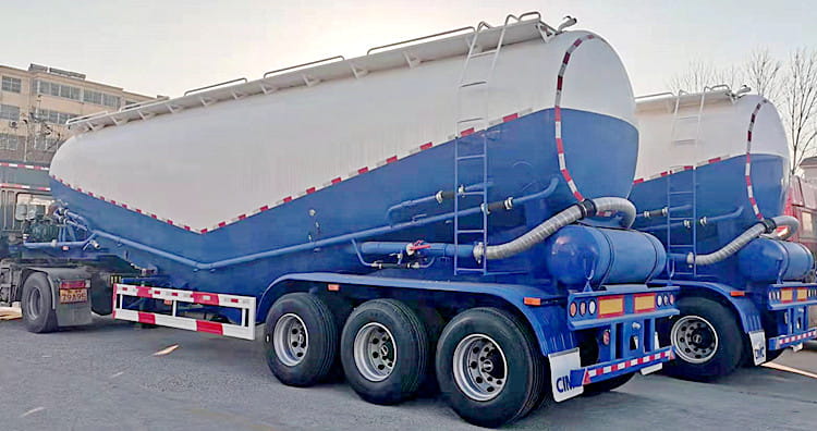 CIMC 50cbm Cement Bulker Truck Trailer for Sale in Sudan
