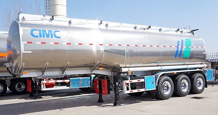 CIMC 38000 Liters Palm Oil Tanker Trailer for Sale in Congo