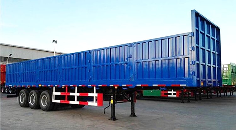 CIMC 60 Ton High Dropside Trailers for Sale in Fiji