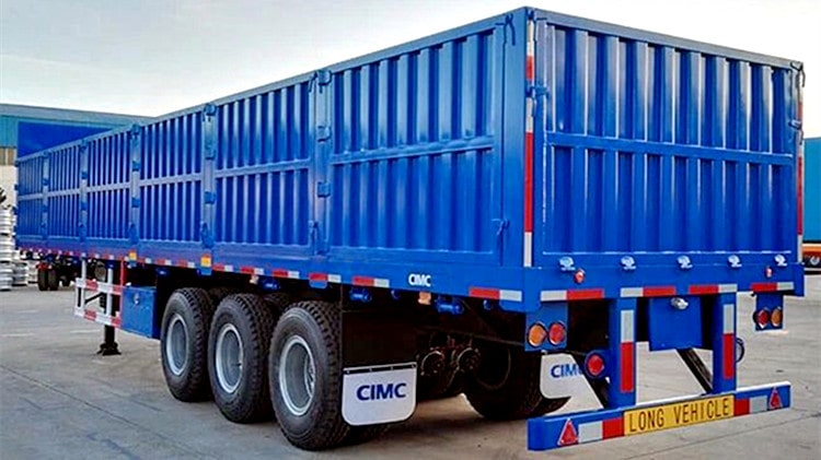 CIMC 60 Ton High Dropside Trailers for Sale in Fiji