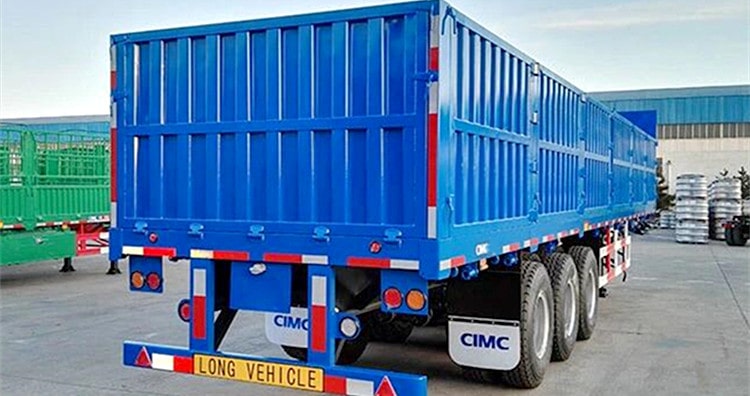 CIMC 60 Ton High Dropside Trailers for Sale in Fiji