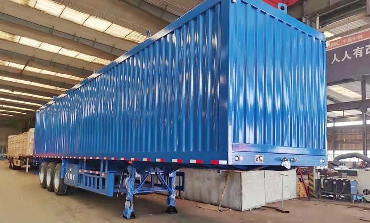 3 Axle Dry Van Trailer for Sale In Kenya