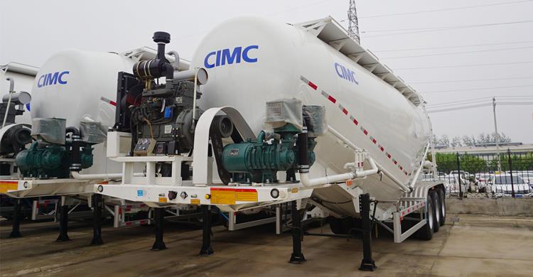 40 Ton Bulk Cement Tanker Trailer for Sale In Botswana