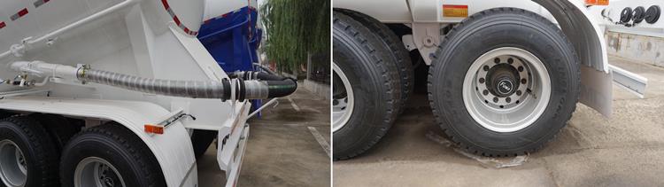 40 Ton Bulk Cement Tanker Trailer for Sale In Botswana