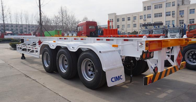 3 Axle 40Ft Container Trailer for Sale In Cote d'Ivoire