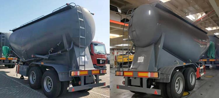 2 Axle 40CBM Cement Tanker Trailer for Sale In Burundi
