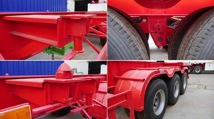 40Ft Skeleton Container Trailer for Sale In Oman