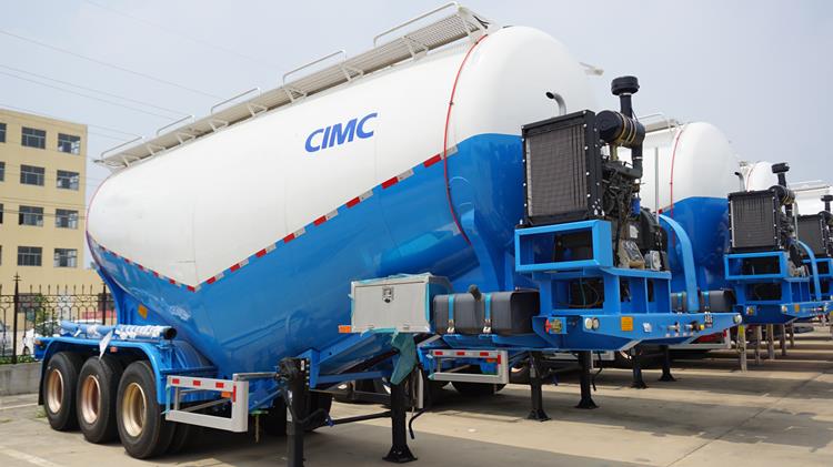 30CBM Bulk Cement Tank Trailer for Sale In Benin