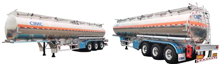 42000 Liters Aluminum Fuel Tanker Trailer for Sale In Costa Rica