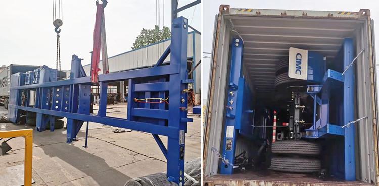 Tri Axle 40 Ft Container Chassis Trailer for Sale in Nigeria