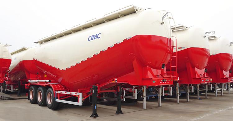 CIMC Cement Powder Tanker Trailer for Sale in Ghana Accra