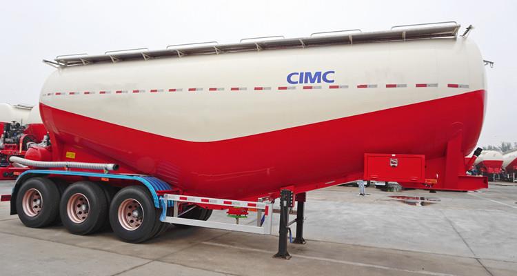 CIMC Cement Powder Tanker Trailer for Sale in Ghana Accra