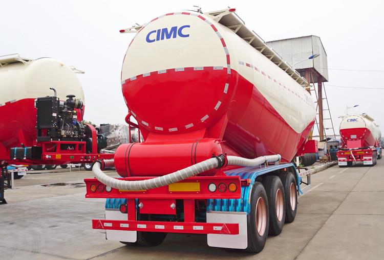 CIMC Cement Powder Tanker Trailer for Sale in Ghana Accra
