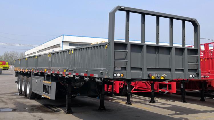 CIMC Triaxle High Side Wall Trailer for Sale in Tanzania