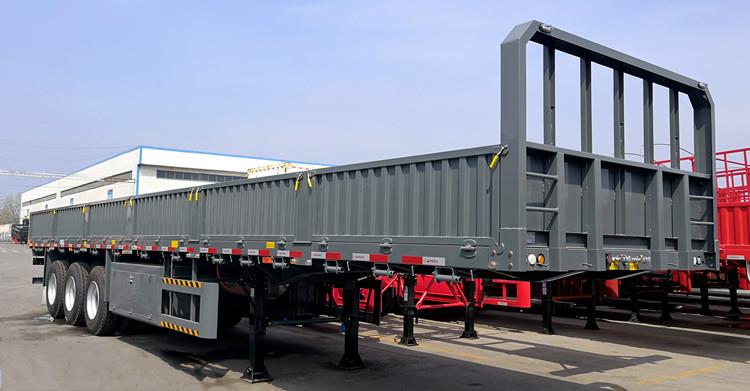 CIMC Triaxle High Side Wall Trailer for Sale in Tanzania
